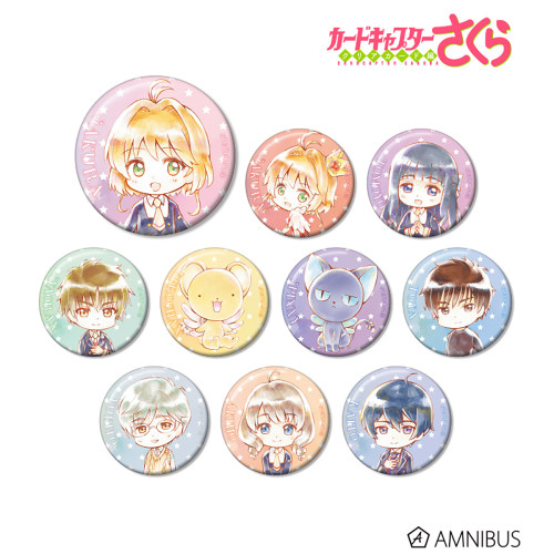 【春日特惠】AMNIBUS魔卡少女樱Ani-Art Q版盲抽徽章吧唧日谷底价