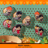 排球少年粽子系列亚克力冰箱贴盲盒动漫周边礼物 春日特惠