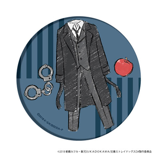 APPLE涂鸦风印象马口铁徽章 A3文豪野犬DEAD 日谷 狂欢价