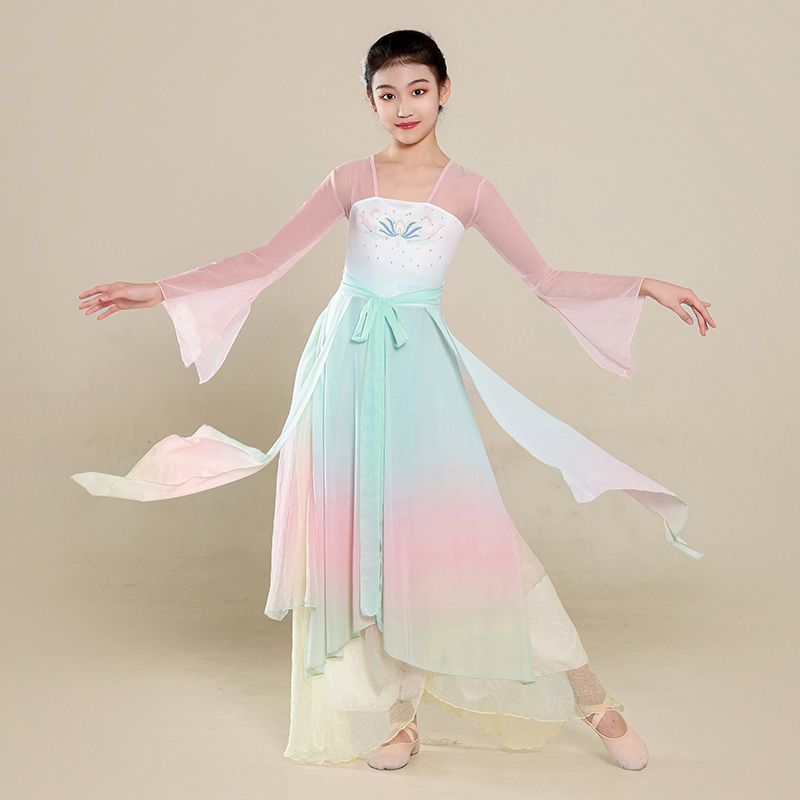 儿童古典舞蹈练功服中国舞演出服