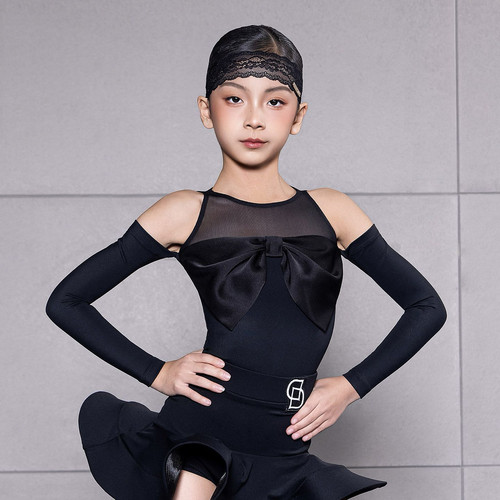 2026新春季拉丁舞蝴蝶结款训练服