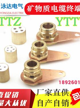 矿物质电缆头 BTTZ、YTTW、BTTRZ、RTTYZ矿物电缆终端头各规格
