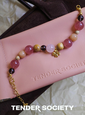 TenderSociety草莓晶手串