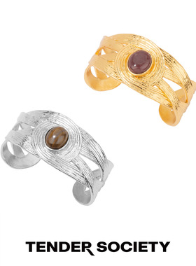 TenderLuck系列八字纹镶石手镯