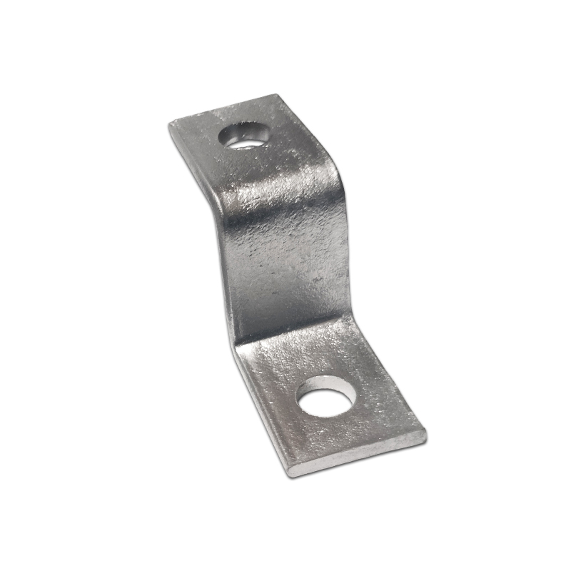 接地扁铁固定夹Z型H型扁铁弯头支架镀锌扁N铁接地卡扁铁安装支架