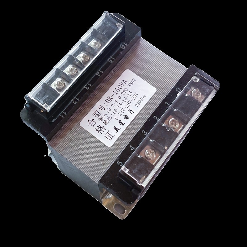 控制变压器电源BK-150VA 0-220V-380V转0-24V-26V-28V多档可调 5A