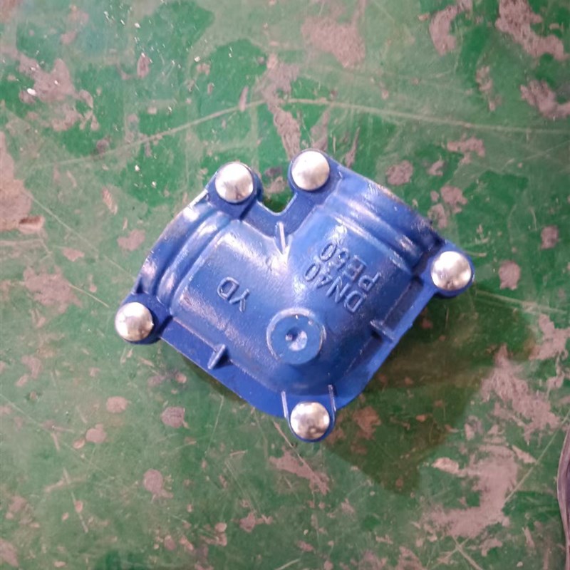 球墨铸铁哈夫f节90度弯头抢修接管道弯头快速抢修器PE水管堵漏器