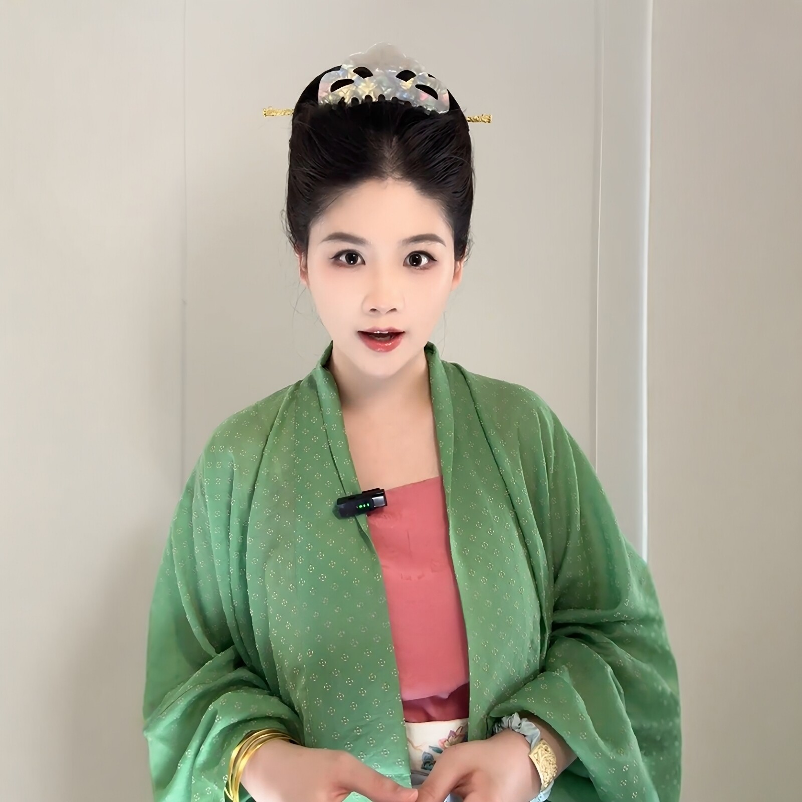 【抓夹当宋冠】宋冠抓夹女生头饰醋酸穿汉服快速出门发夹拍照出片