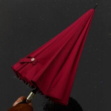 长柄雨伞女生高颜值加大加厚加固自动伞学生上学专用结实耐用抗风