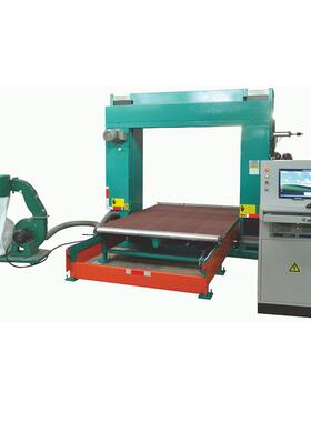 数控异形泡绵切割机XCX-1600无间隙传动系统产出复杂二维泡绵实体