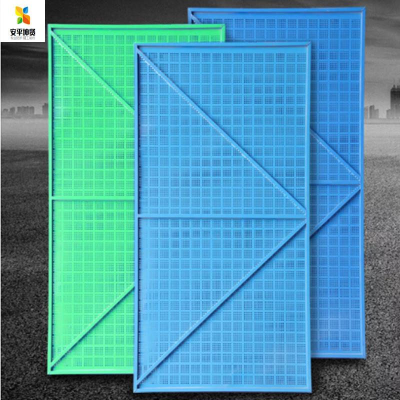 悬挑架爬架网片钢制安全网钢制防护网全钢架体外挂钢网片厂家