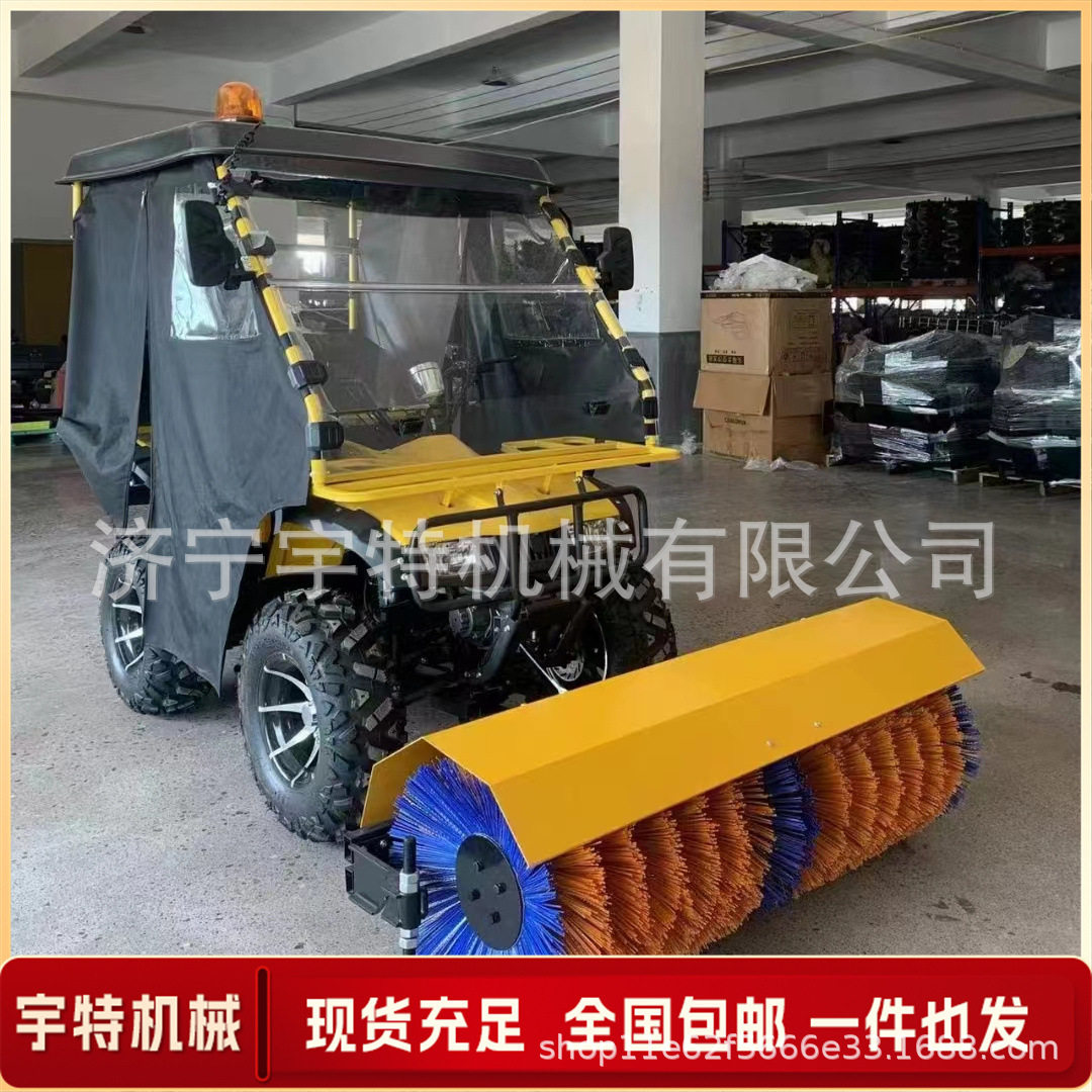 手推式扫雪机神器小型除雪机扫雪抛雪推雪合一驾驶式推雪车铲雪机