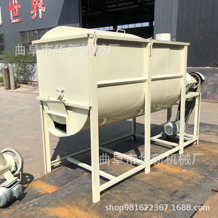 养猪场卧式粉碎搅拌机 粮食饲料破碎混料机 牛羊草料养殖设备