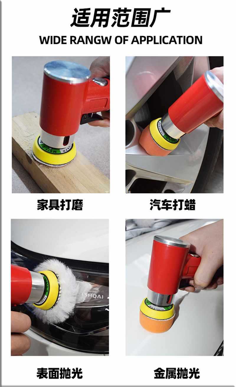?2寸3寸气动打磨机工业级抛光机砂纸机汽车打蜡机小型研磨