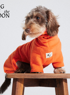DOG ON THE MOON 秋冬腊肠灵缇猫狗高弹贴肤柔软抓绒背心/四脚衣