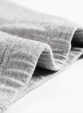 3条AB男士内裤纯棉男大红色平角裤青年大码裤头宽松中腰四角短裤