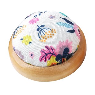 针线针插包绣针珠针十字绣插针包辅助小针座原木立裁底座针球扎针