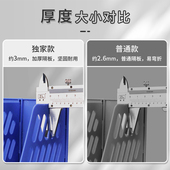 加厚文件框办公室桌面文件置物架简易书立架档案筐文件夹子三层文