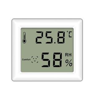 爬宠专用大屏高精度电子温湿度计带探头陆龟蜥蜴守宫饲养箱使用