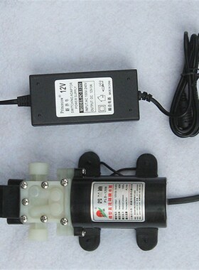 包邮普兰迪12V45W压力开关型4分接口小水泵自吸泵直流隔膜泵电动