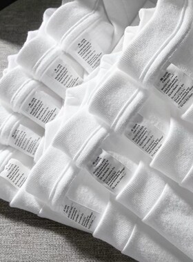 美式重磅320g厚实不透男女款夏季宽松大码纯棉情侣纯白短袖T恤