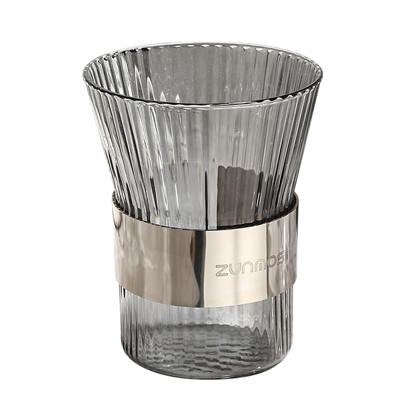 轻奢漱口杯套装刷牙杯洗漱杯家用高级玻璃牙杯牙缸情侣杯子牙刷杯