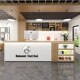 简约咖啡奶茶店饭厅零食店宠物店甜品店咖啡店前台转角吧台收银柜