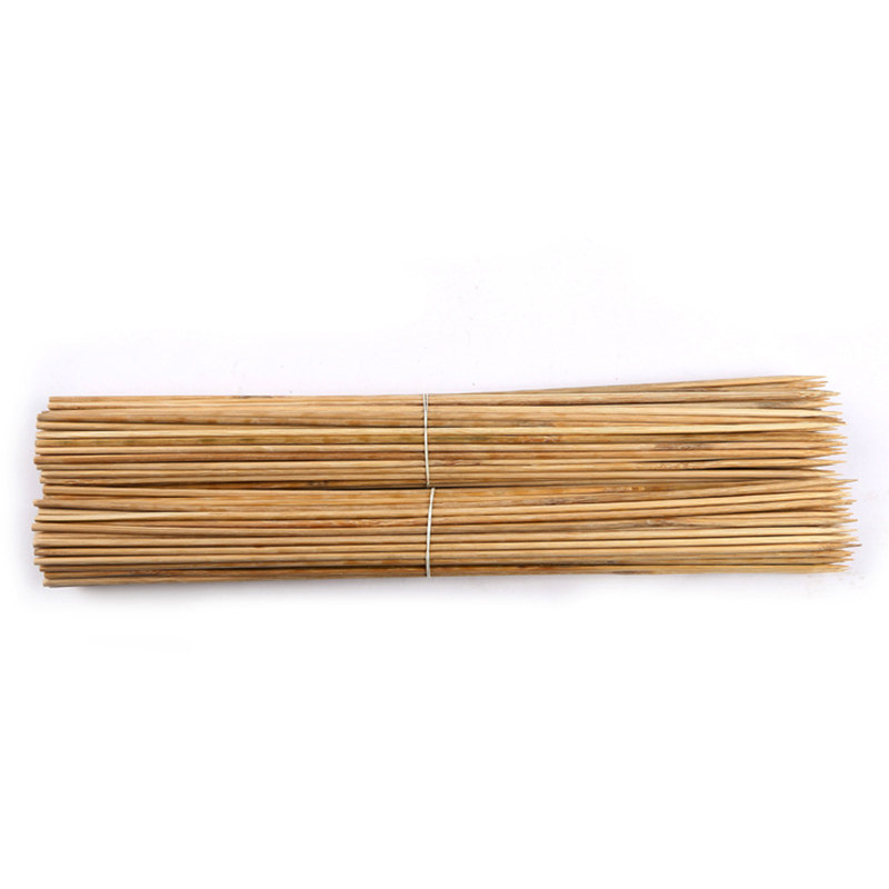 碳化超强硬烧烤竹签批發3.5mm*30/35/40cm烤面筋糖葫芦广东黑签子