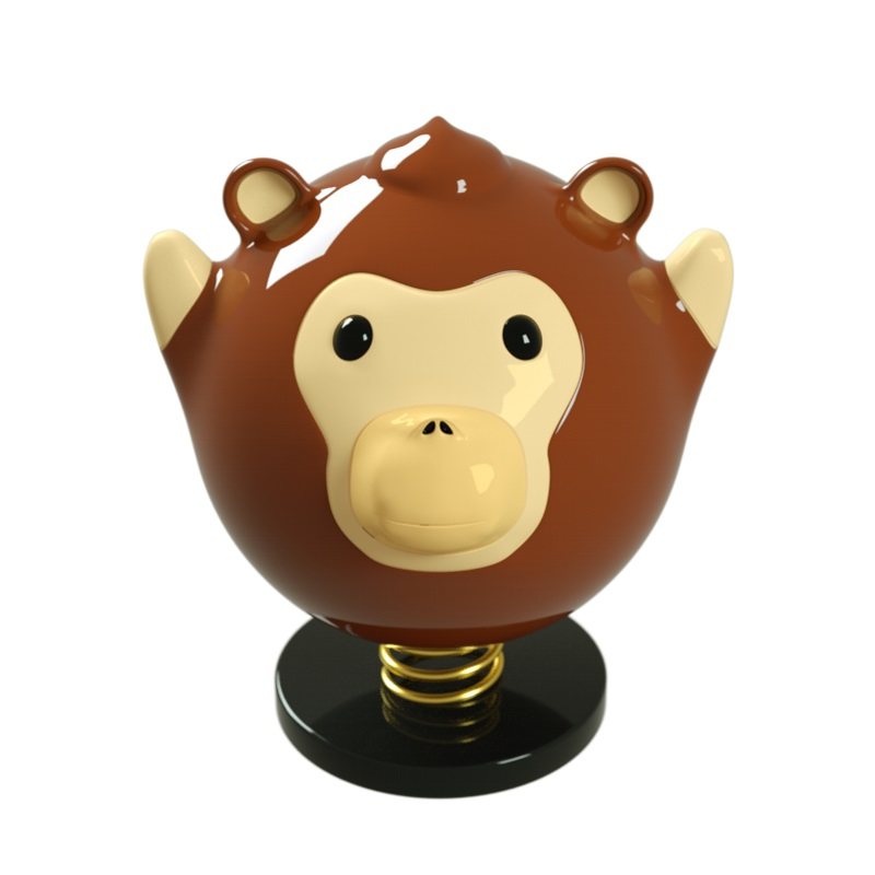 创意个性汽车内饰品中控台12生肖摆件车载可爱网红摇头公仔保平安