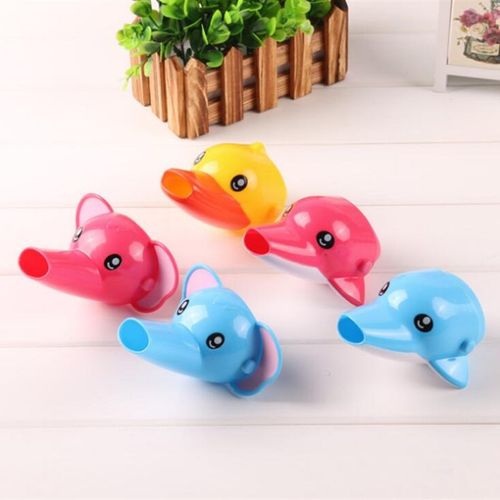 接水神器加长水嘴延伸辅助器卡通儿童宝宝防溅头洗手器导水槽延长