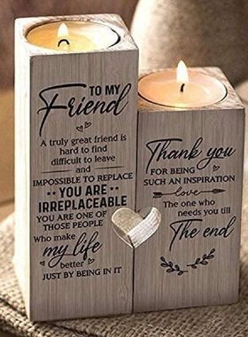 Best Friend Candle Holder -You are IRREPLACEABLE, Make My