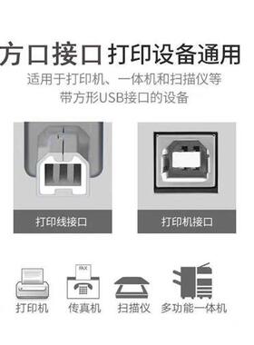 适用kyocera京瓷FS820 920 1016 1030D 1020 DN印表机连接数据线