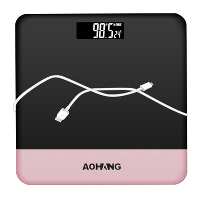 Black Luxury Weight Scales Electronic Pinkprecision Digital