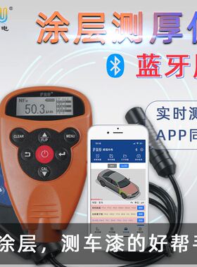 极速威福涂层油漆镀铬氧化膜测厚仪两用双基膜厚仪WH-81/82单磁性