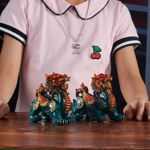 上善好貔貅招财摆件纯铜礼物玄关柜办公桌开业礼品中式高端家居饰