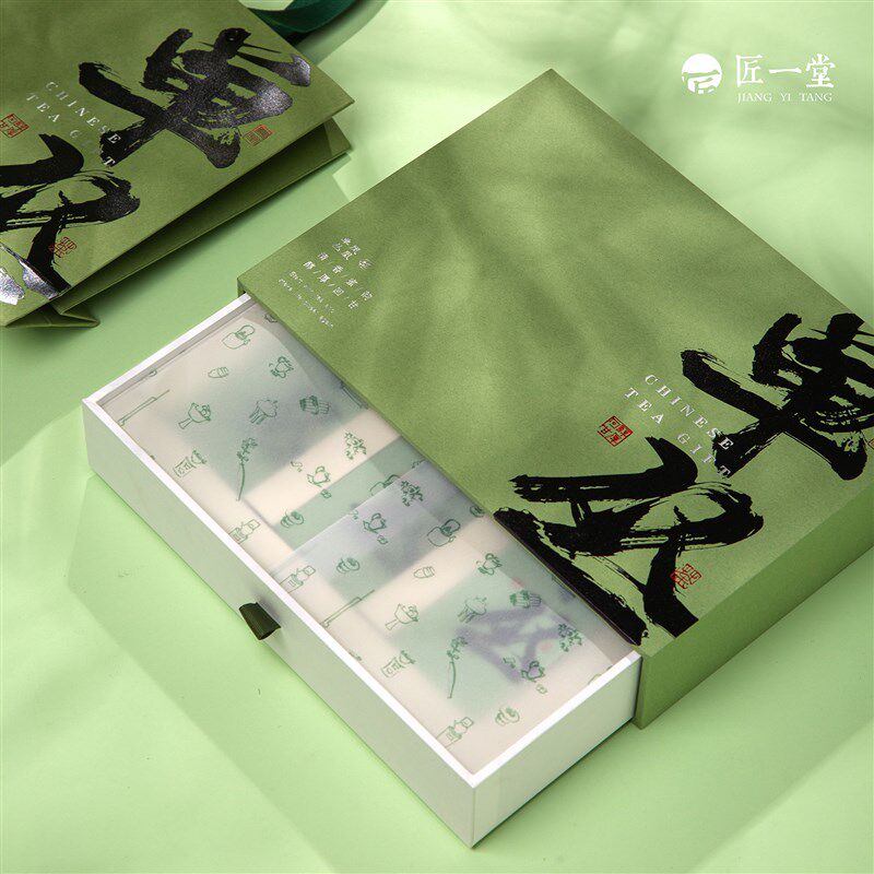 极速匠一堂凤凰单枞包装空盒单丛长泡袋茶叶包装袋小泡袋铝箔摆泡