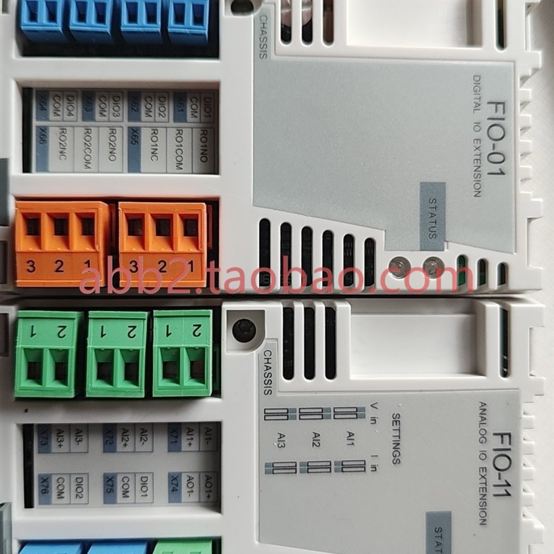 ABB FIO-01FIO-11FDIO-01模拟量数字量扩展模块全新