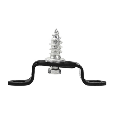 黑色木得易隐形二合一连接件螺丝家具扣件全通半通平扣柜子配件