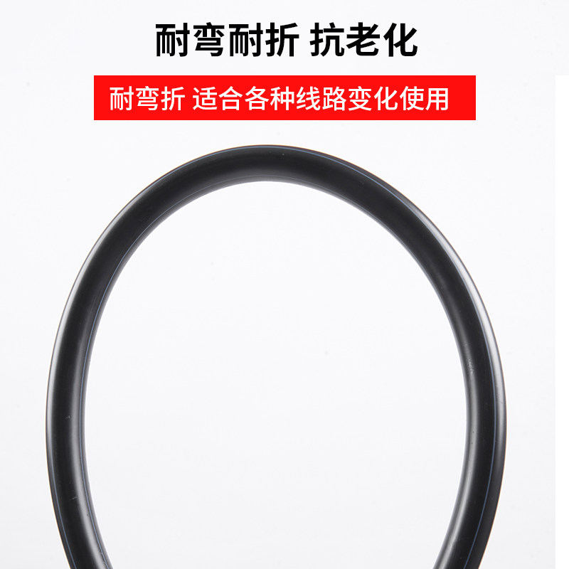 pe穿线管地埋电线管埋接地线管电力预埋管黑 25 32 40 50 63 75 1