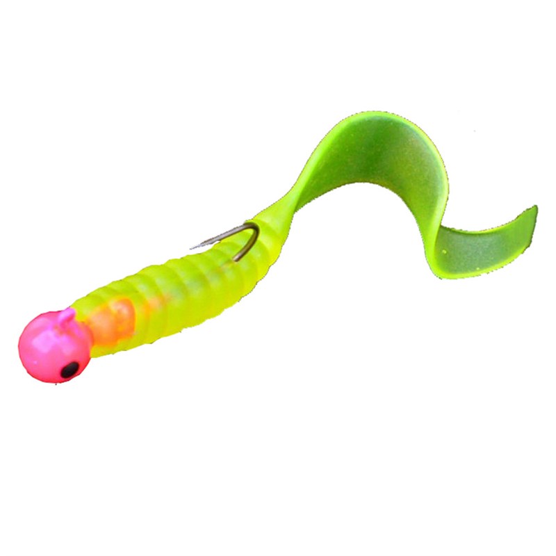 17pcs Soft Worm Lure Lure Set Head Hooks Fishing Baits Set