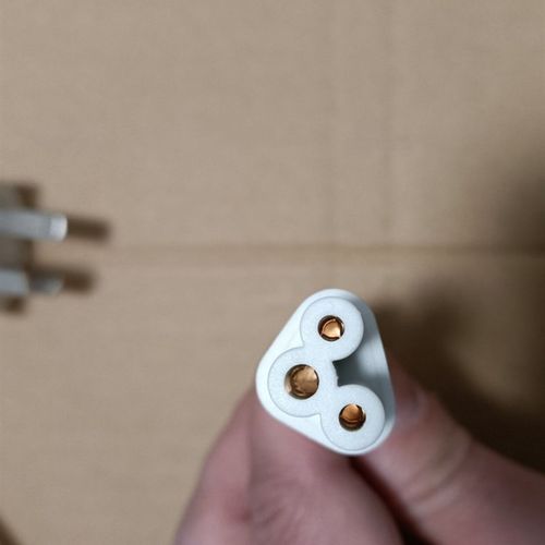 适用磨客MK-398 Mokkom烧水杯瓶养生电炖壶圆形三孔插头充电源线