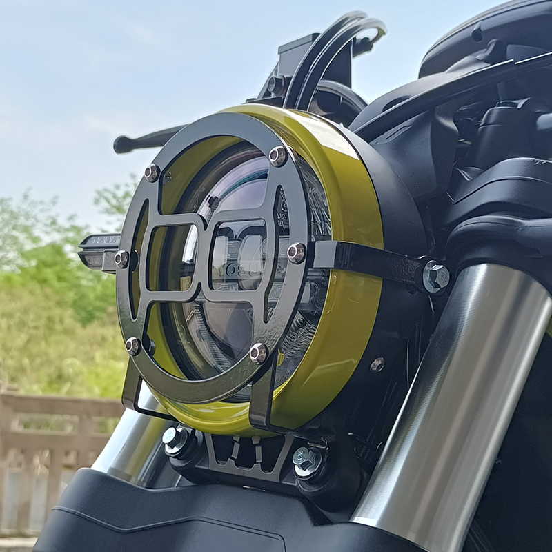 适用于轻骑大韩GV300S新款保险杠主站架靠背货架边包灯罩挡泥改装