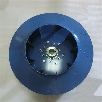 供应高pin质4-72离心插片铆接中压风机后倾吸尘吸烟风叶风轮叶轮