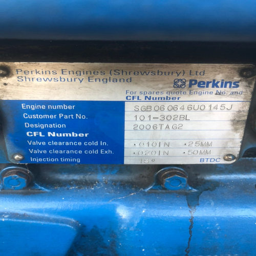 PERKINS四配套2006TAG2全新