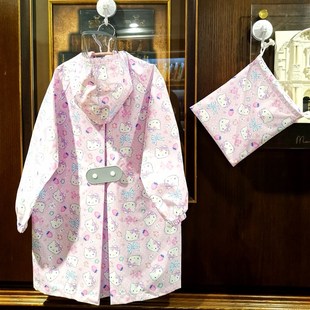 新2023日系可爱卡通儿童雨衣男童防水全身女孩幼儿园学生分体雨披