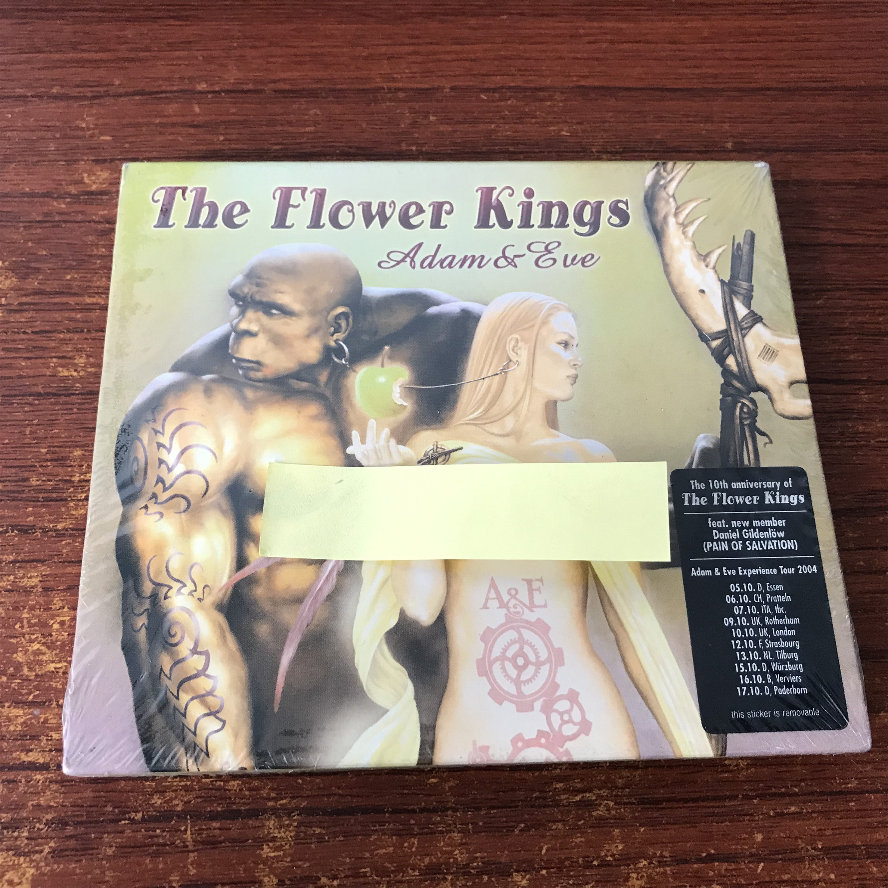 Авангардный рок-альбом The Flower Kings Adam & Eve, новый нераспечатанный CD Изображение 1