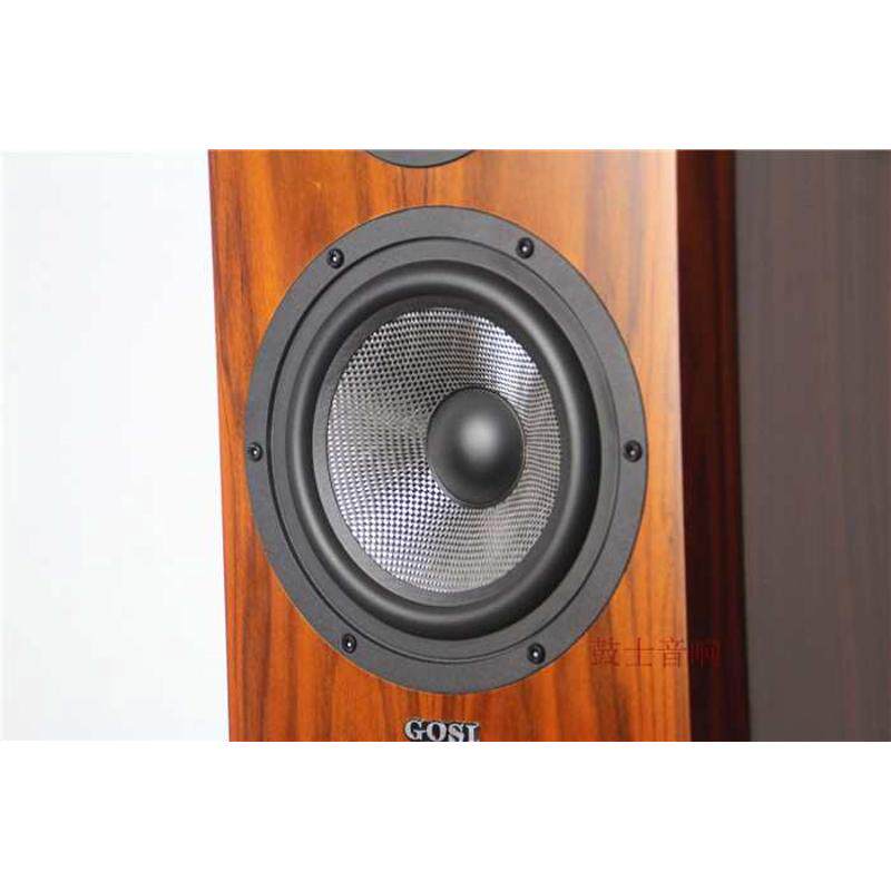 GOSI发烧6.5寸书架音箱 HIFI胆机人声音响 6.5寸7寸发烧喇叭套件