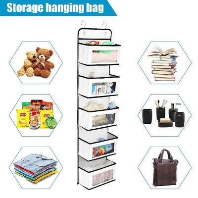 Over Door Hanging Organizer 5 Large Layers Wall Mount