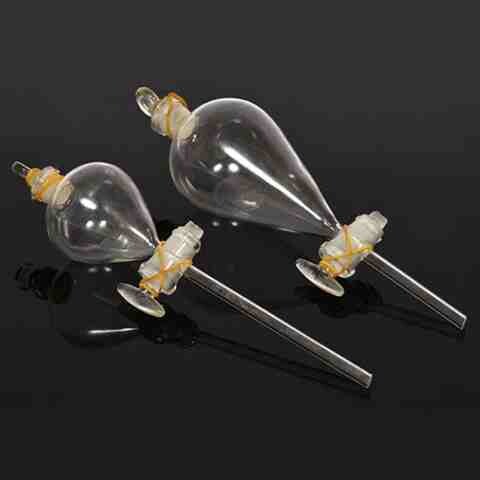 滴液漏斗具玻璃活塞球形分液漏斗60/125/250/500ml实验玻璃仪器