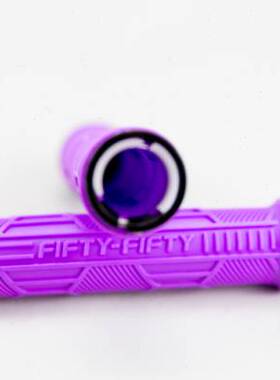 FIFTYFIFTY5050自行车山地车双边锁死细超轻越野橡胶把手长把套